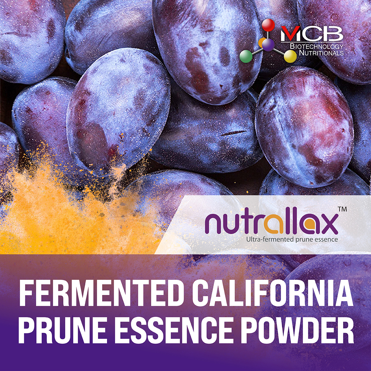 Nutrallax™ Fermented California Prune Essence Powder